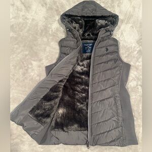 U.S. Polo Assn. Faux Fur Lined Vest